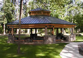 reservable picnic shelter #1