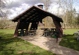 reservable picnic shelter #3